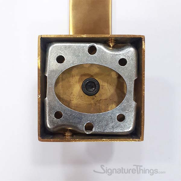 SignatureThings | 10 Inch Stainless Steel Decowell Square Door Handle