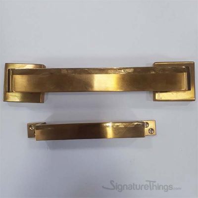 SignatureThings | 10 Inch Stainless Steel Decowell Square Door Handle