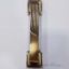 8-1/2 Inch Antique Wave Door Handle with Line Design