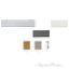 WAY Profile Pull-Anod. Aluminum, Matte White, Matte Black, Dark Brushed Brass, Stainless Steel Look
