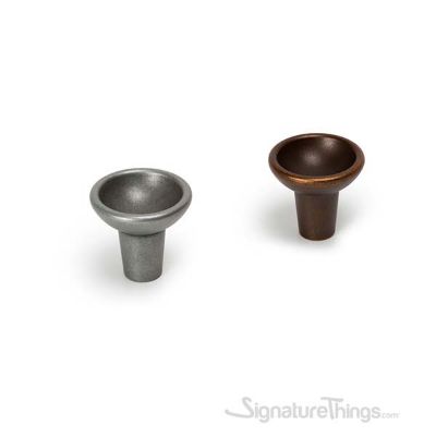 Raviolo Cabinet Knob -Pewter, Antique Brass