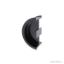 Stainless Steel Round Sliding Door Pulls - Black