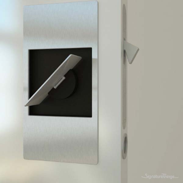 SignatureThings | Modern Stainless Steel Slide Door Lock