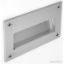 Modern Stainless Steel Square Flush Door Pull Handle - 5"