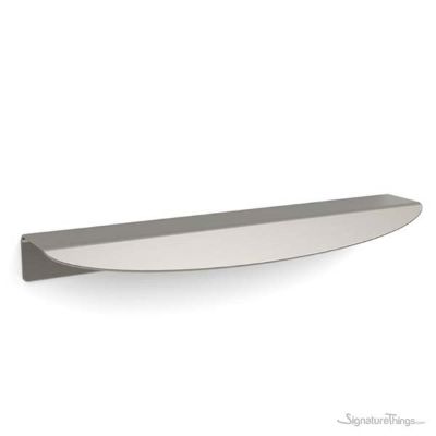 18cm Pull Brushed Steel Sign - Black/Silver - For Workplace Or Business Door (ASAH HOME MQ-278)