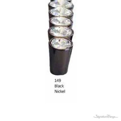 SignatureThings.com Brass Hardware Swarovski Crystal Cabinet Knobs and Handles
