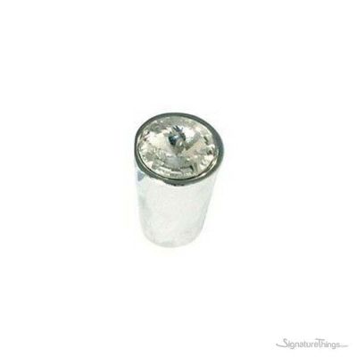 SignatureThings.com Brass Hardware Swarovski Crystal Round Cabinet Knob and Handle