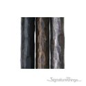 Drapery Hardware - Curtain Rod - Hammered Solid Iron Rod