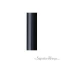Drapery Hardware - Curtain Rod - Iron Tubing - Black