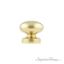 Drapery Hardware - Curtain Rod - Brass Sevilla Finial - Polished Brass