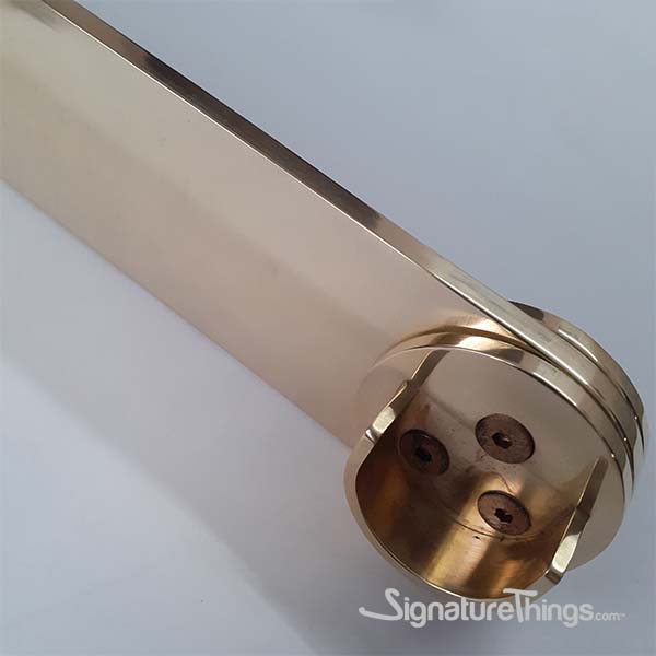 SignatureThings | Double Curtain Rod End Bracket - Center Support