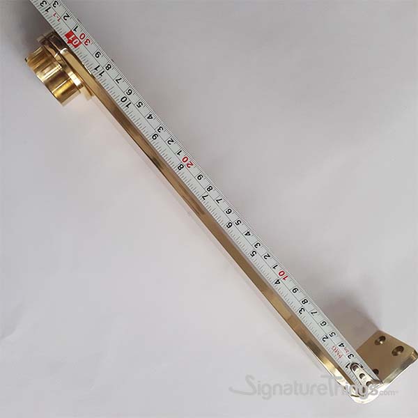 SignatureThings | Double Curtain Rod End Bracket - Center Support