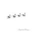 J-DX-304 Brass Wall Mounted Hook Bar - Polished Chrome