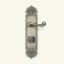 SignatureThings.com Brass Hardware Antique Pewter CY Lock with Astria Handle