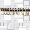 Brass C Shaped Curtain Rings Set of 12 - Polished Brass Unlacquered