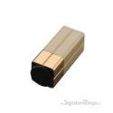 SISL-03 - Designer Aluminium Furniture Legs with PVD Finish - Aluminium Composite Material / Physical Vapor Deposition Gold