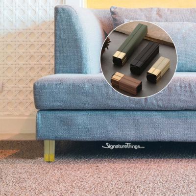 SignatureThings.com Brass Hardware SISL-03 - Premium Aluminium Furniture Legs with PVD Finish