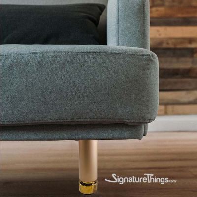 SignatureThings.com Brass Hardware SSL-01 - Premium Aluminium Furniture Legs with PVD Finish