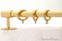 Brass Round Curtain Rings With Eyelet