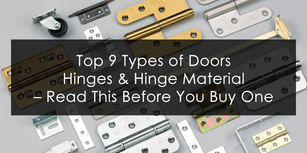 Types of Door Hinges